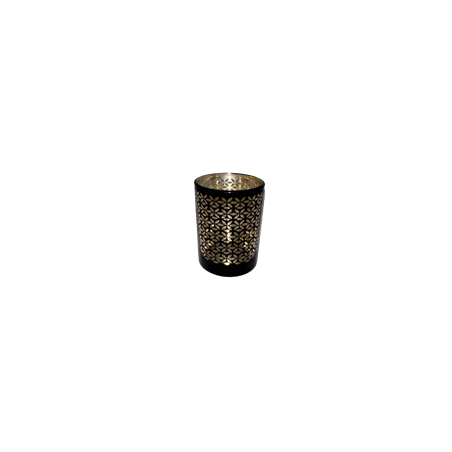 Photophore oriental verre - Haut. 6.5cm Diam. 5.5cm