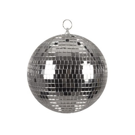 Boule à facettes disco argent - Diam. 20cm