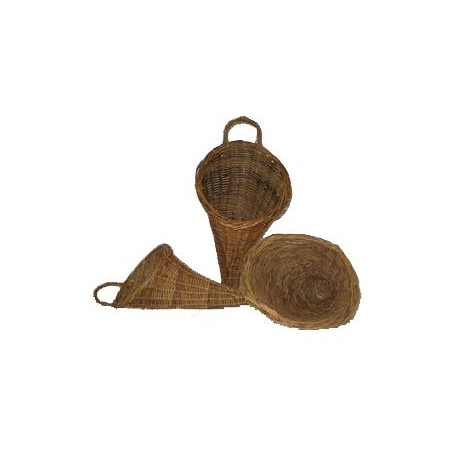 Set de 3 corne d'abondance - osier - de 33 à 45cm