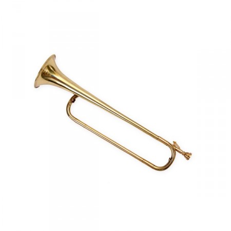 Trompette - cuivre- H. 50cm
