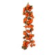 mandarines - tresse x 5 - polystyrène/corde - Long. 100cm