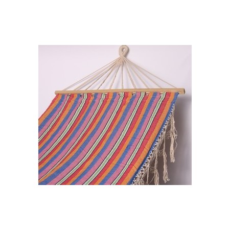 Hamac multicolore - tissu - 80 x 200cm