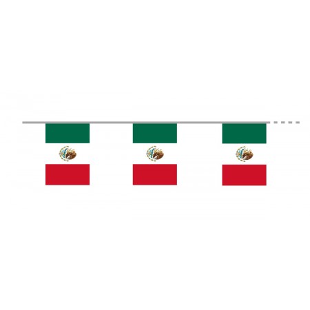 Guirlande   Mexique - tissu - Long. 400cm