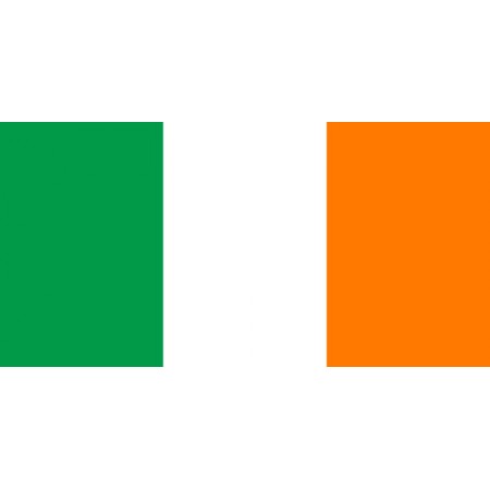 Drapeau Irlande - tissu - 90 x 150cm