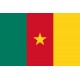 Drapeau Cameroun - tissu - 90 x 150cm  