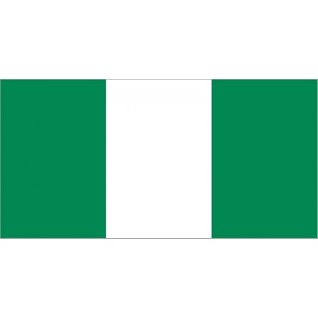 Drapeau Nigeria - tissu - 90 x 150cm