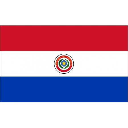 Drapeau Paraguay - tissu - 90 x 150cm  