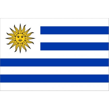 Drapeau Uruguay - tissu - 90 x 150cm