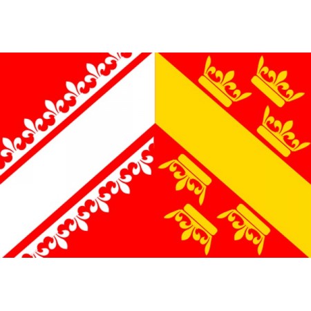 Drapeau armoiries Alsace - tissu - 90 x 150cm