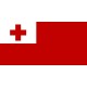 Drapeau Tonga  60 x 90 cm  - tissu