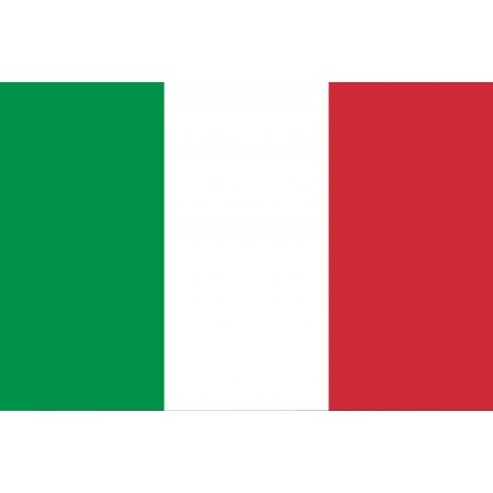 Drapeau Italie - tissu - 60 x 90cm