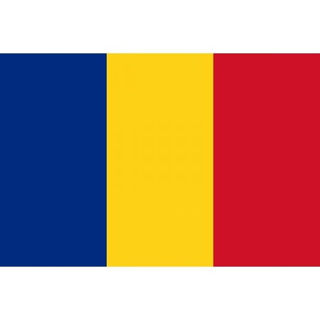 Drapeau Roumanie 60 x 90 cm  - tissu