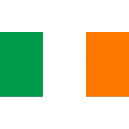 Drapeau Irlande - tissu - 60 x 90cm