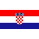 Drapeau Croatie - tissu - 60 X 90 cm