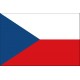 Drapeau Tchèque - tissu - 60 X 90 cm