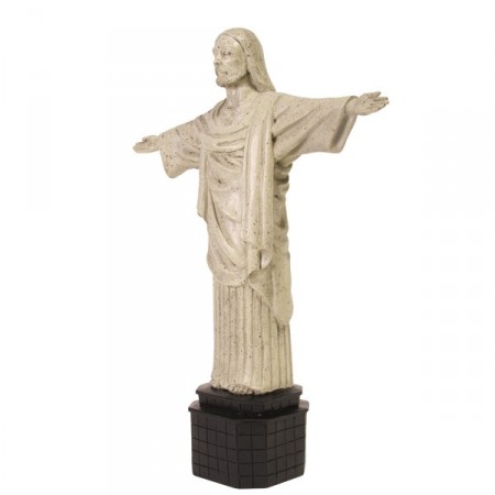 Christ rédempteur - Figurine H. 36 cm L. 30 cm - Résine