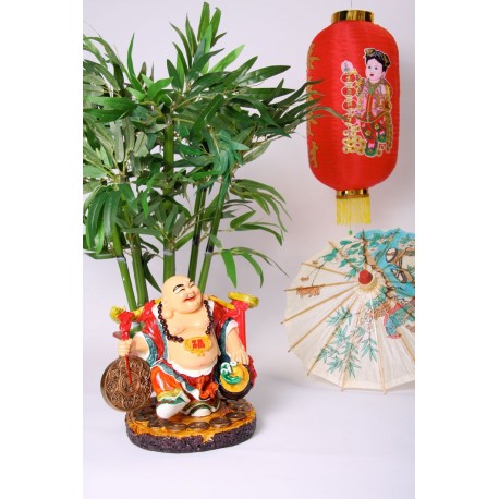 Bouddha - résine - H. 30cm