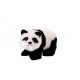Panda - poils - 40 x 23cm