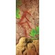 Kakemono Homme préhistoire - 180 x 80 cm - Toile M1 avec structure  X- Banner