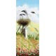 Kakemono Alsace cigognes - 180 x 80 cm - Toile M1 avec structure  X- Banner