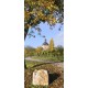 Kakemono Paysage Loire - 180 x 80 cm - Toile M1 avec structure  X- Banner