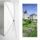 Kakemono château Loire - 180 x 80 cm - Toile M1 avec structure  X- Banner