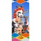 Kakemono Masque carnaval - 180 x 80 cm - Toile M1 avec structure  X- Banner