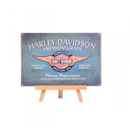 Plaque Métal HARLEY DAVIDSON - 20 x 30cm