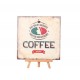 Plaque en bois COFFEE - 30 x 30cm