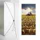 Kakemono Le Tracteur  - 180 x 80 cm - Toile M1 avec structure  X- Banner