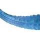 Guirlande zinnia bleu - papier - Long. 400 cm