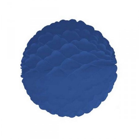 Boule bleu foncé papier - Diam. 32cm