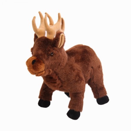 Peluche cerf marron *Haut 45 cm / Long 35 cm 