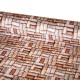Tissu motifs bouchons   - coton  - Larg. 140 cm   (vendu au mètre)