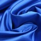 Tissu Satin Bleu- Larg. 150cm  (vendu au mètre)