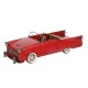 Cabriolet américain rouge - Métal - 36 x 13cm