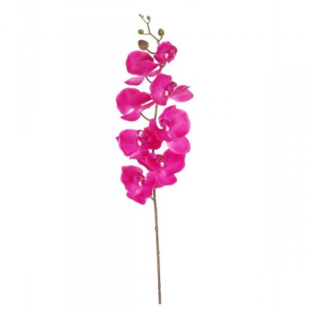 Branche d'orchidée 96 cm (fleurs artificielles sur 40 cm)