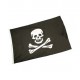 Drapeau Pirate - tissu - 60 x 90 cm