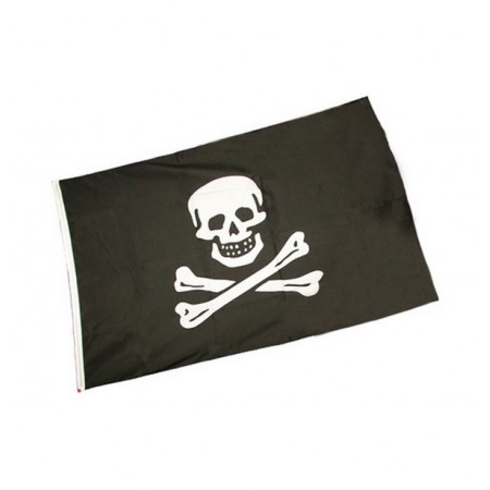 Drapeau Pirate - tissu - 60 x 90cm