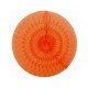 Eventail orange - papier - Diam. 50 cm