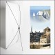 Kakemono - Falaise Normande  - 180 x 80 cm - Toile M1 avec structure  X- Banner