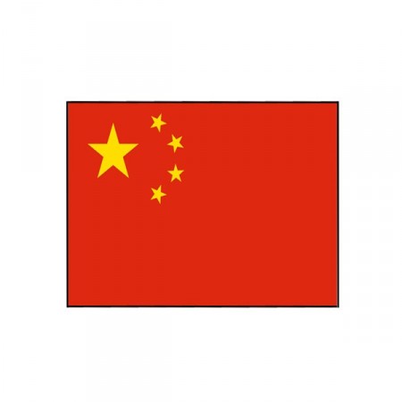 Drapeau Chine - tissu - 60 x 90 cm