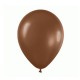 Ballons marrons x 12 - Diam. 29cm