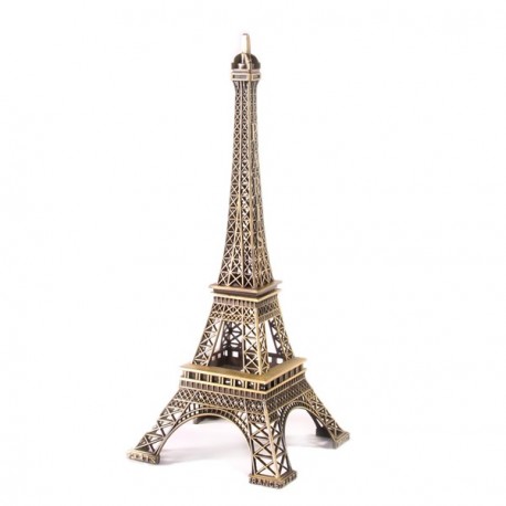 Tour Eiffel en metal - 38 cm