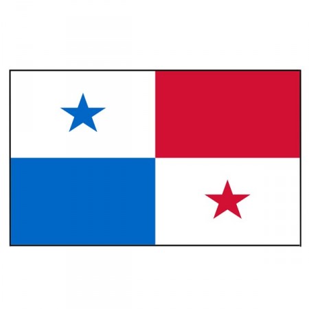 Drapeau Panama - tissu - 90 x 150cm