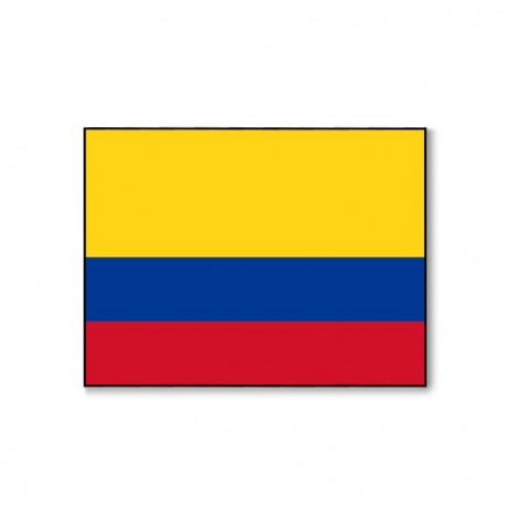 Drapeau Colombie - tissu - 60 x 90 cm