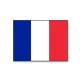 Drapeau France 60 x 90 cm  - tissu