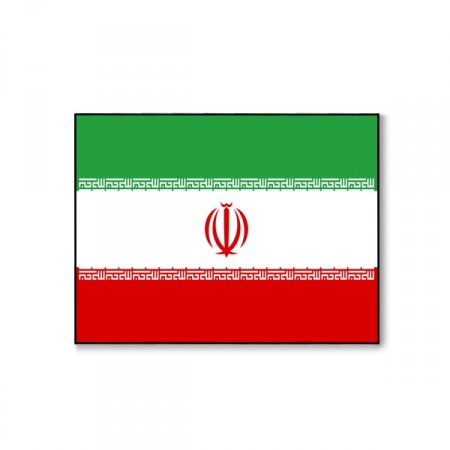 Drapeau Iran - tissu - 60 x 90 cm