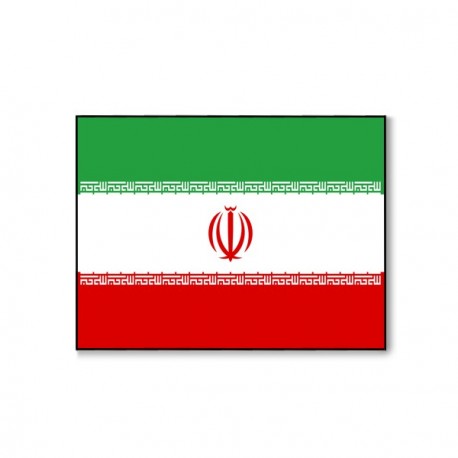 Drapeau Iran - tissu - 60 x 90 cm