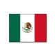 Drapeau Mexique - tissu - 60 x 90cm